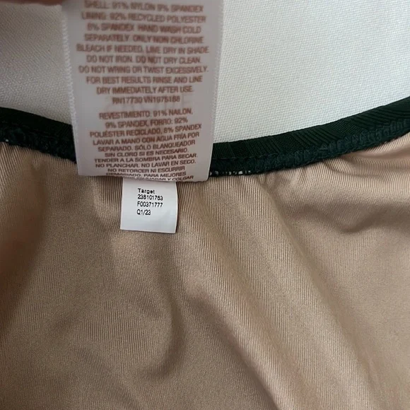 NWOT SHADE & SHORE ONE PIECE SWIMSUIT Sz M - Picture 12 of 12